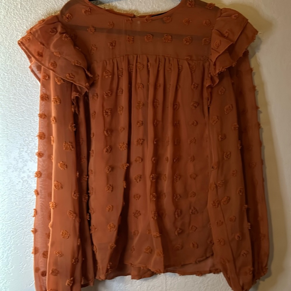 Dotted Swiss shirt